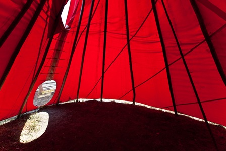 red tepee