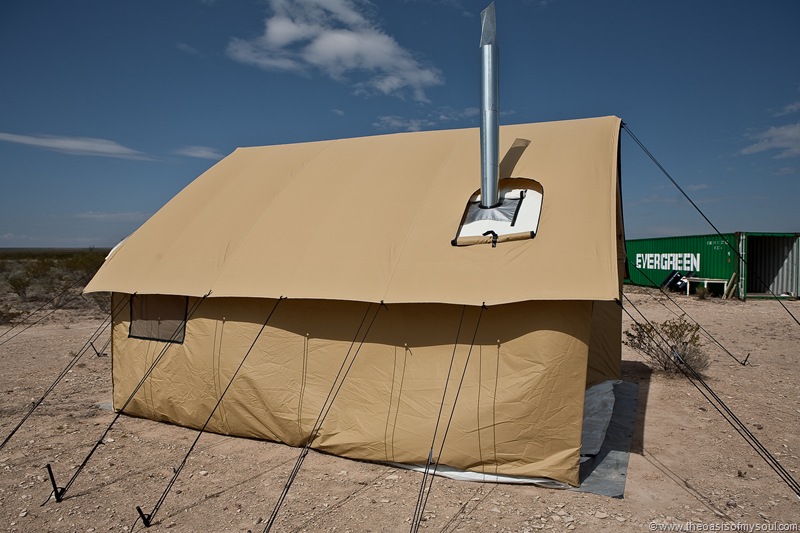 tent frame set up-9