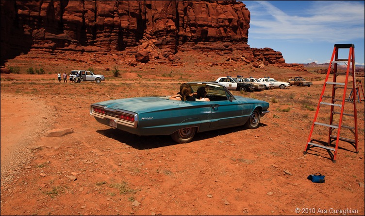 Thelma and Louise Movie set