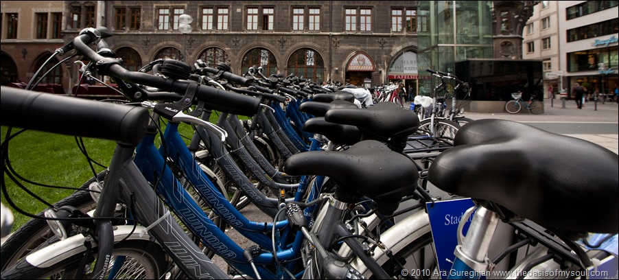 Bicycles in Munich