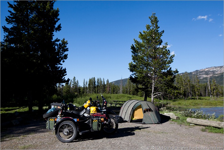 Grassy Lake Road camping
