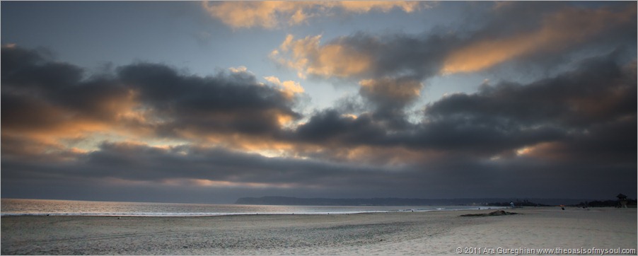 San Diego Beach Sunset-4
